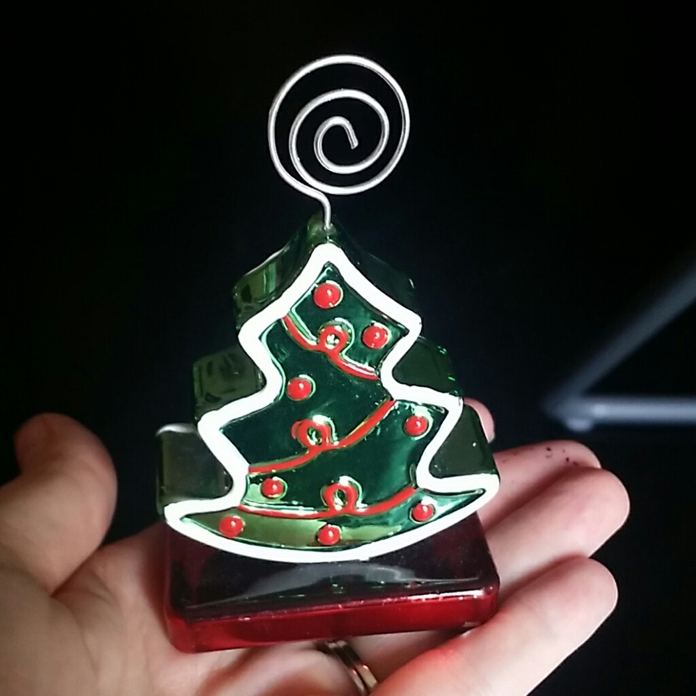 Christmas Tree Stand Picture Holder